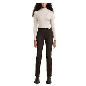 Levis Womens 724 High Rise Straight Jeans sz 29